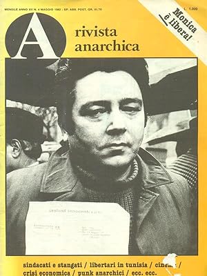 A. Rivista anarchica. Maggio 1982