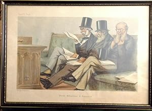 Image du vendeur pour Birth, Behaviour and Business Vanity Fair Lithograph by "Trio" July 5th 1881. Sir Stafford Northcote, Lord John Manners and Sir Richard Cross. mis en vente par Colophon Books (UK)