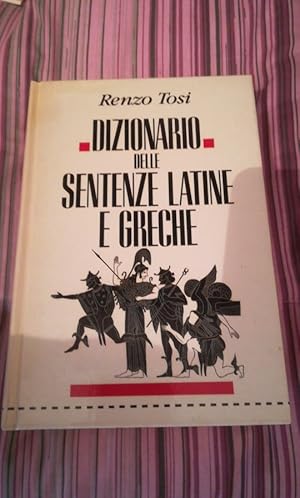 Immagine del venditore per dizionario delle sentenze latine e greche venduto da librisaggi