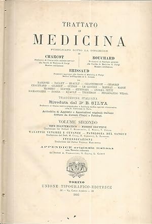 Bild des Verkufers fr Trattato di medicina. Volume secondo zum Verkauf von librisaggi
