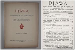 Seller image for Djawa. Tijdschrift van het Java-Instituut. 5e jaargang, aflevering 5 (October 1925). for sale by Charbo's Antiquariaat