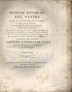 Memorie istoriche del Sannio