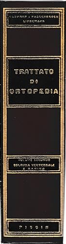 Seller image for Trattato di Ortopedia vol. 2 - Colonna Vertebrale e Bacino for sale by librisaggi