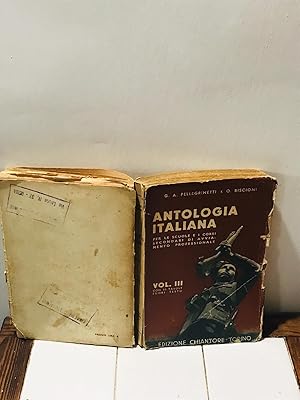 Antologia italiana Vol III