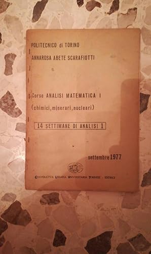 corso analisi matematica 1