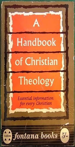 Seller image for A Handbookof Christian Thelogy for sale by Hanselled Books