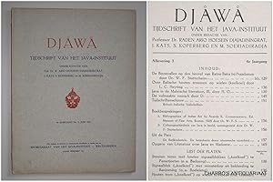 Seller image for Djawa. Tijdschrift van het Java-Instituut. 6e jaargang, aflevering 3 (Juni 1926). for sale by Charbo's Antiquariaat