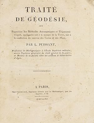 Traité de géodesié, ou exposition des méthodes astronomiques et trigonometriques, appliquées soit...