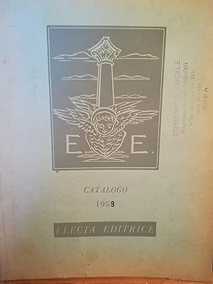 Electa Editrice. catalogo 1958.