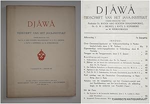 Seller image for Djawa. Tijdschrift van het Java-Instituut. 7e jaargang, aflevering 1 (Januari 1927). for sale by Charbo's Antiquariaat
