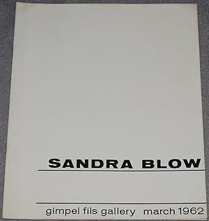 Image du vendeur pour Sandra Blow : March 1962 mis en vente par Springhead Books