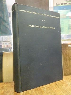 Bild des Verkufers fr Logic for Mathematicians, zum Verkauf von Antiquariat Orban & Streu GbR