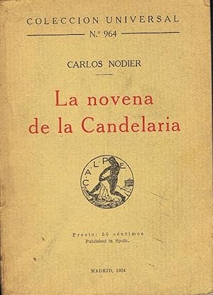 Imagen del vendedor de LA NOVENA DE LA CANDELARIA a la venta por Librera Torren de Rueda