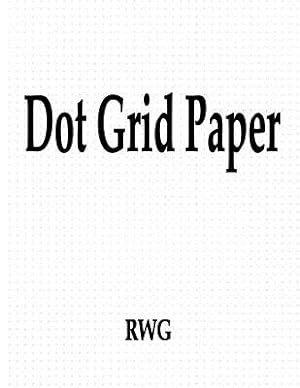 Seller image for Dot Grid Paper: 50 Pages 8.5 X 11 (Paperback or Softback) for sale by BargainBookStores