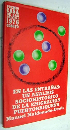 Imagen del vendedor de EN LAS ENTRAAS: UN ANALISIS SOCIOHISTORICO DE LA EMIGRACION PUERTORRIQUEA a la venta por UNIO11 IMPORT S.L.