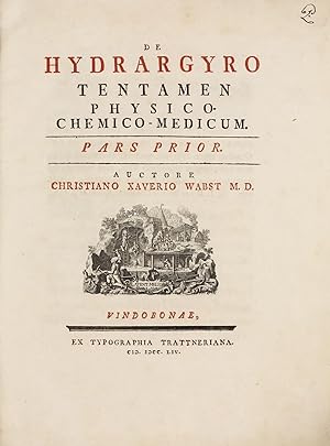 De hydrargyro tentamen physico-chemico-medicum. Pars prior (all published).