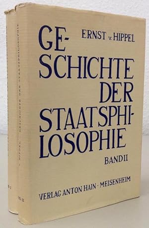 Image du vendeur pour Geschichte der Staatsphilosophie in Hauptkapiteln. 2., durchgesehene Auflage. 2 Bnde. mis en vente par Buch & Consult Ulrich Keip