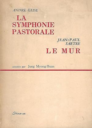 Imagen del vendedor de La symphonie pastorale suivie de Le mur annots par Jung Myong-Huan a la venta por LES TEMPS MODERNES