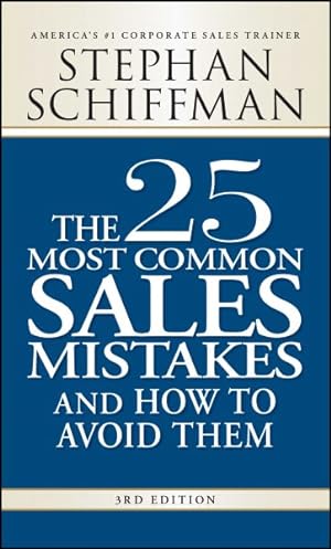 Bild des Verkufers fr 25 Most Common Sales Mistakes and How to Avoid Them zum Verkauf von GreatBookPrices