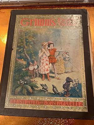 Seller image for GRIMM'S FAIRY TALES translated from german by MARGARET HUNT ILLUSTRATED by JOHN B. GRUELLE for sale by Happy Heroes