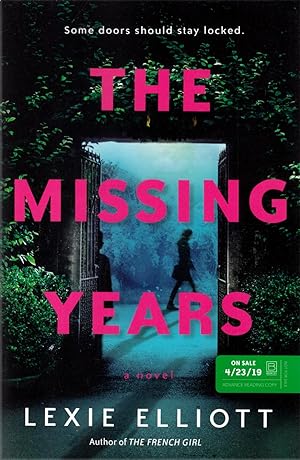 Bild des Verkufers fr The Missing Years [Uncorrected Proofs] zum Verkauf von Kayleighbug Books, IOBA