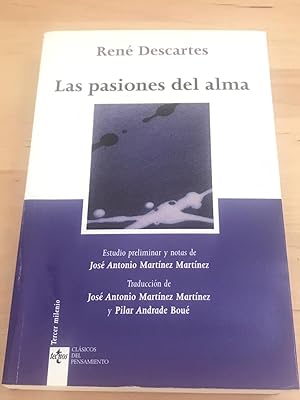 Las Pasiones Del Alma by Descartes, Used - AbeBooks