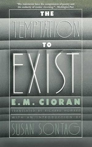 Seller image for Temptation to Exist for sale by GreatBookPrices