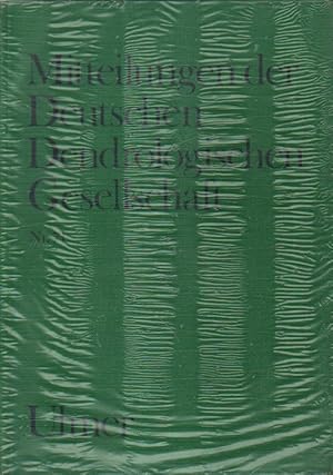 Bild des Verkufers fr Mitteilungen der Deutschen Dendrologischen Gesellschaft. zum Verkauf von Versandantiquariat Boller