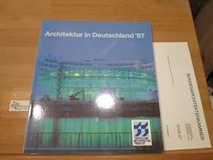 Seller image for Architektur in Deutschland .; Teil: 1987. Mit Beitr. von Justus Dahinden . for sale by Antiquariat im Kaiserviertel | Wimbauer Buchversand