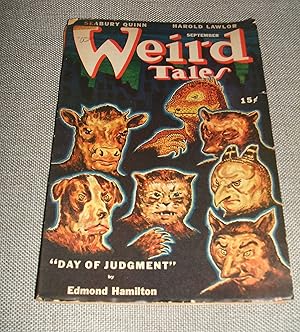 Seller image for Weird Tales for September 1946 for sale by biblioboy