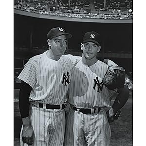 Joe DiMaggio and Mickey Mantle, 1951]
