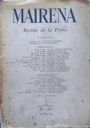 Mairena N°2.- Buenos Aires 1953-54. Revista de la Poesía