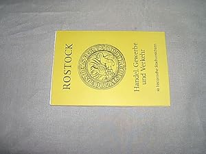 Rostock. Handel, Gewerbe und Verkehr. 10 historische Stadtansichten.