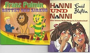 Hanni und Nanni und Franz Pulmin rettet den Zirkus ( Zwei Miniatur-Kinderbücher )