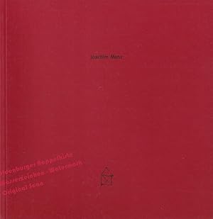 Seller image for Joachim Manz: Beton-Skulpturen (Katalog: Baustcke) - Katalog zur Ausstellung Aug 1998 - Galerie Aedes - Feireiss, Kristin [Hrsg.] for sale by Oldenburger Rappelkiste