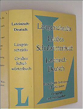 Großes Schulwörterbuch Lateinisch - Deutsch