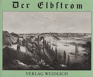 Imagen del vendedor de Der Elbstrom, von seinem Ursprunge bis zu seiner Mndung in die Nordsee, malerisch, topographisch und historisch dargestellt. Leipzig, Zentralantiquariat d. Deutschen Demokr. Rep., 1984. 3 Bll. Mit 156 Tafeln. Quer-Gr.-8. Goldgepr. OLwd. a la venta por Falkensteiner