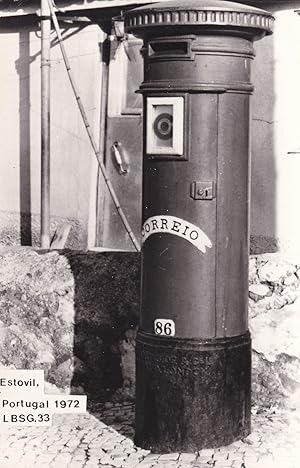 Immagine del venditore per Portugal Estovil Letter Pillar Posting Box Real Photo Postcard venduto da Postcard Finder