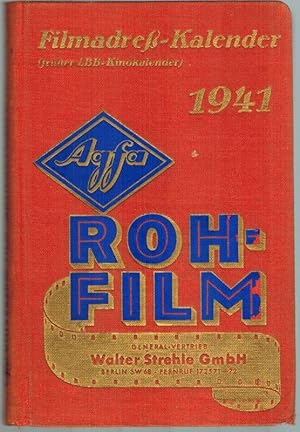 Filmadress-Kalender 1941 (früher LBB.-Kinokalender).