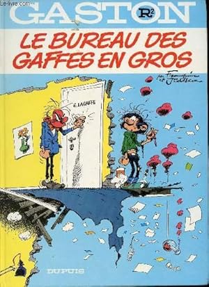 Imagen del vendedor de Gaston - R2 - Le bureau des gaffes en gros a la venta por Le-Livre