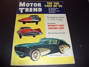 Motor Trend Sept 1955 Detroit's Best Looking Cars