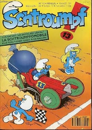 Imagen del vendedor de Schtroumpf ! - Mensuel n13 - La schtroumpfomobile a la venta por Le-Livre