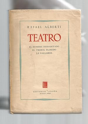 Imagen del vendedor de Teatro. El hombre deshabitado. El trbol florido. La gallarda. a la venta por Librera El Crabo