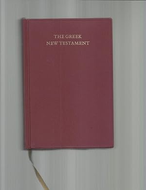Bild des Verkufers fr THE GREEK NEW TESTAMENT. Second Edition. zum Verkauf von Chris Fessler, Bookseller