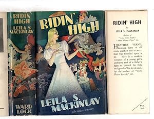 Seller image for Ridin' High by Leila S. Mackinlay (First Edition) Ward File Copy for sale by Heartwood Books and Art