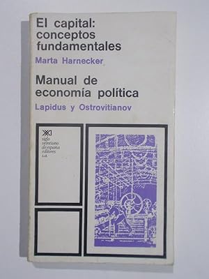 El Capital:Conceptos Fundamentales, Manual de Economía Política