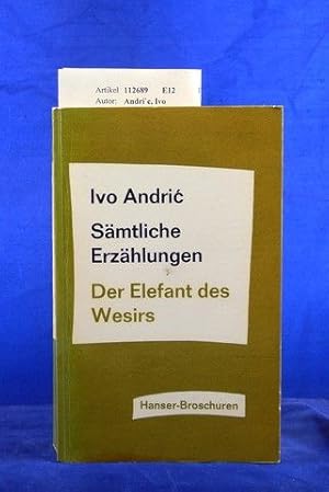 Image du vendeur pour Der Elefant des Wesirs mis en vente par Buch- und Kunsthandlung Wilms Am Markt Wilms e.K.