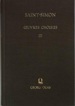 Seller image for Oeuvres Choisies: VOL.III. for sale by books4less (Versandantiquariat Petra Gros GmbH & Co. KG)