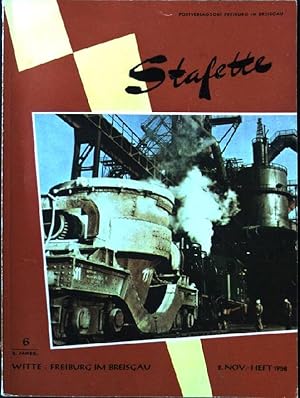 Seller image for Maschinen statt Muskeln: in- Stafette, 2.Nov.-Heft 1958, 6, 2.Jahrgang for sale by books4less (Versandantiquariat Petra Gros GmbH & Co. KG)