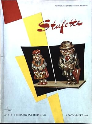 Seller image for Man spricht vom Wetter: in- Stafette, 1.Nov.-Heft 1958, 5, 2.Jahrgang for sale by books4less (Versandantiquariat Petra Gros GmbH & Co. KG)